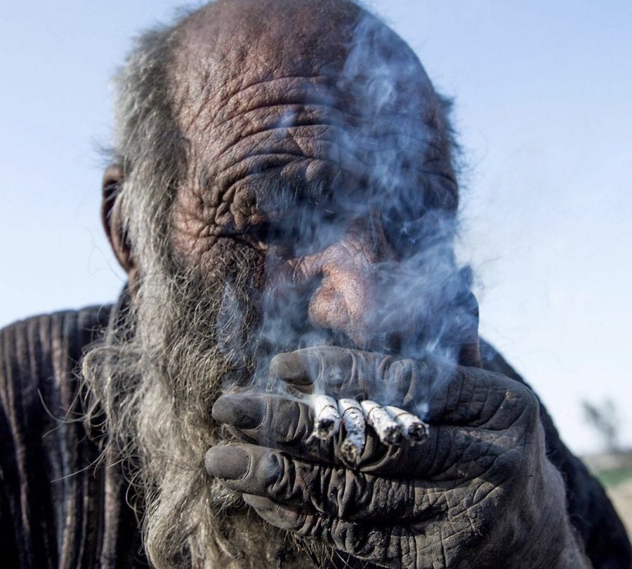 Before dying at the age of 94 in 2022, Amou Haji was known as the 'World's Dirtiest Man.' He lived in a cinder block shack and had not bathed with water or soap for over 60 years.   

Haji's other peculiar habits were well documented, which included consuming roadkill, smoking a