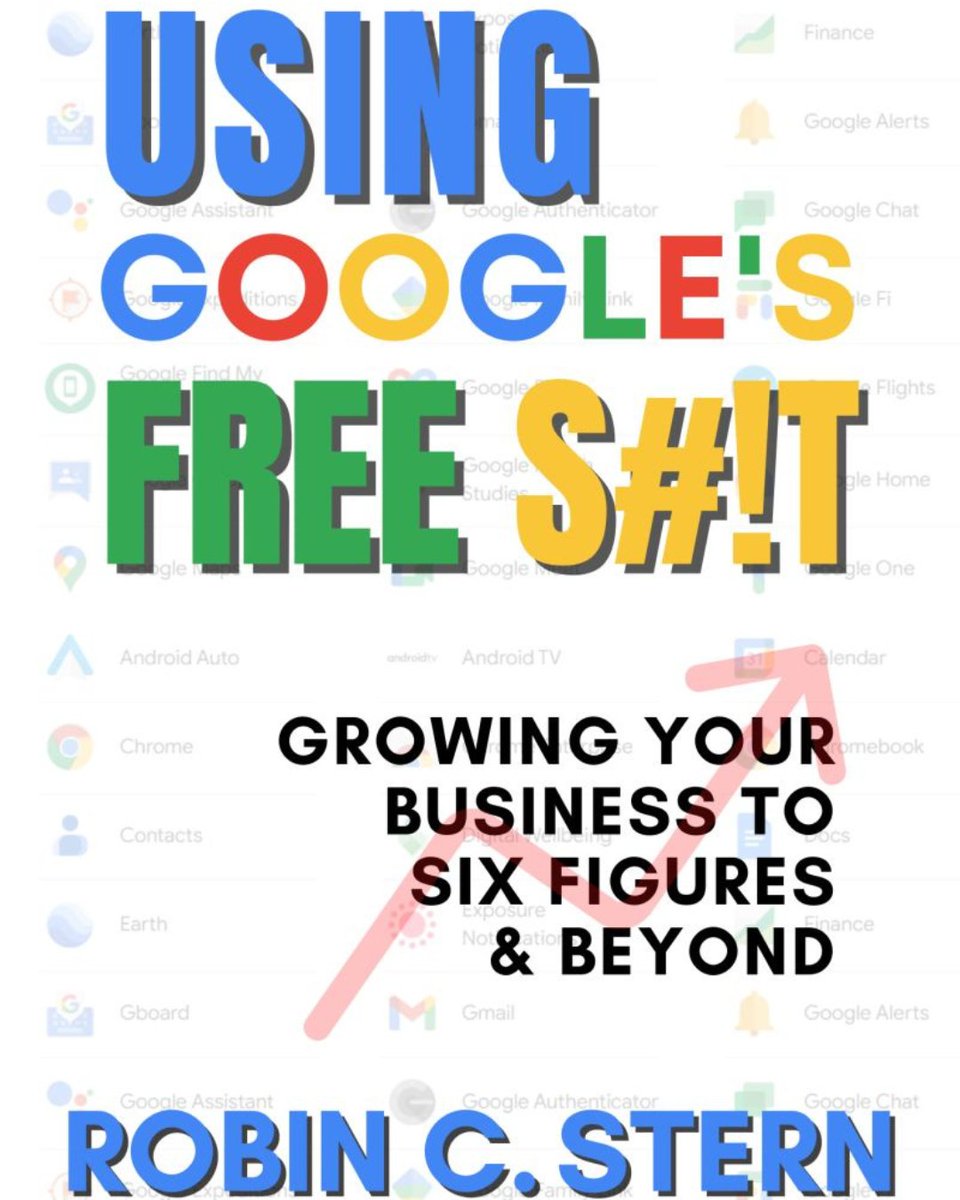 Looking for a book that can help you to grow your business, whilst saving you thousands of $$, then look no further than "Using Google's Free S#!t: Growing Your Business to 6 Figures and Beyond"

Order your copy here yourgoogle.guru/book-5781

#RobinCStern  #YourGoogleGuru
