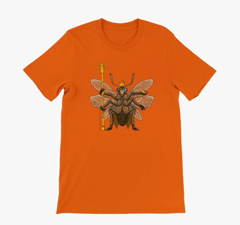 Bear witness to his majesty the Cockroach King! This majestic roach was designed by Egan and is for sale in our store! 🪳👑
Link in bio!

#cockroach #alternative #tshirtdesign