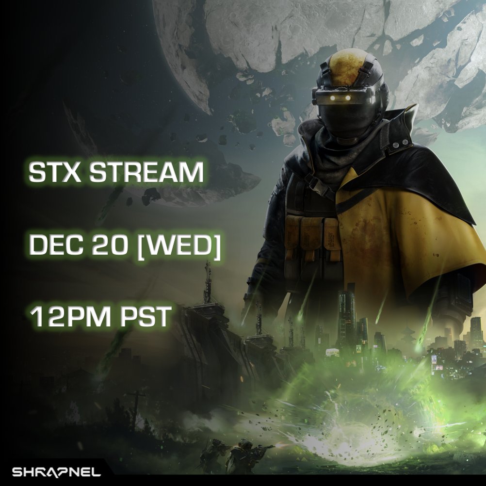 ✦ STX STREAM with some special guests ✦

We're pumped for tomorrow's in-studio event - tune in, watch live the STX playtest sessions, and let's have some fun together!