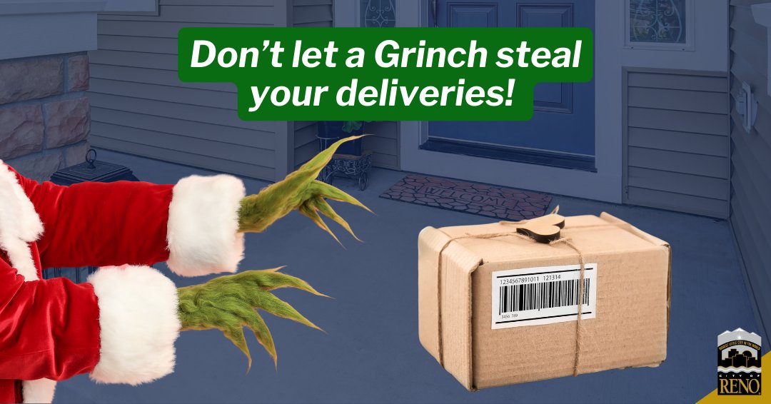 City of Reno (@cityofreno) on Twitter photo Some people have brains full of spiders and the tender sweetness of a seasick crocodile during the holiday season. <a href="/RenoPolice/">Reno Police</a> has put together some tips to help you stay safe this holiday season and sidestep the scrooges!
Read more: bit.ly/3TvCUUb Some people have brains full of spiders and the tender sweetness of a seasick crocodile during the holiday season. <a href="/RenoPolice/">Reno Police</a> has put together some tips to help you stay safe this holiday season and sidestep the scrooges!
Read more: bit.ly/3TvCUUb
