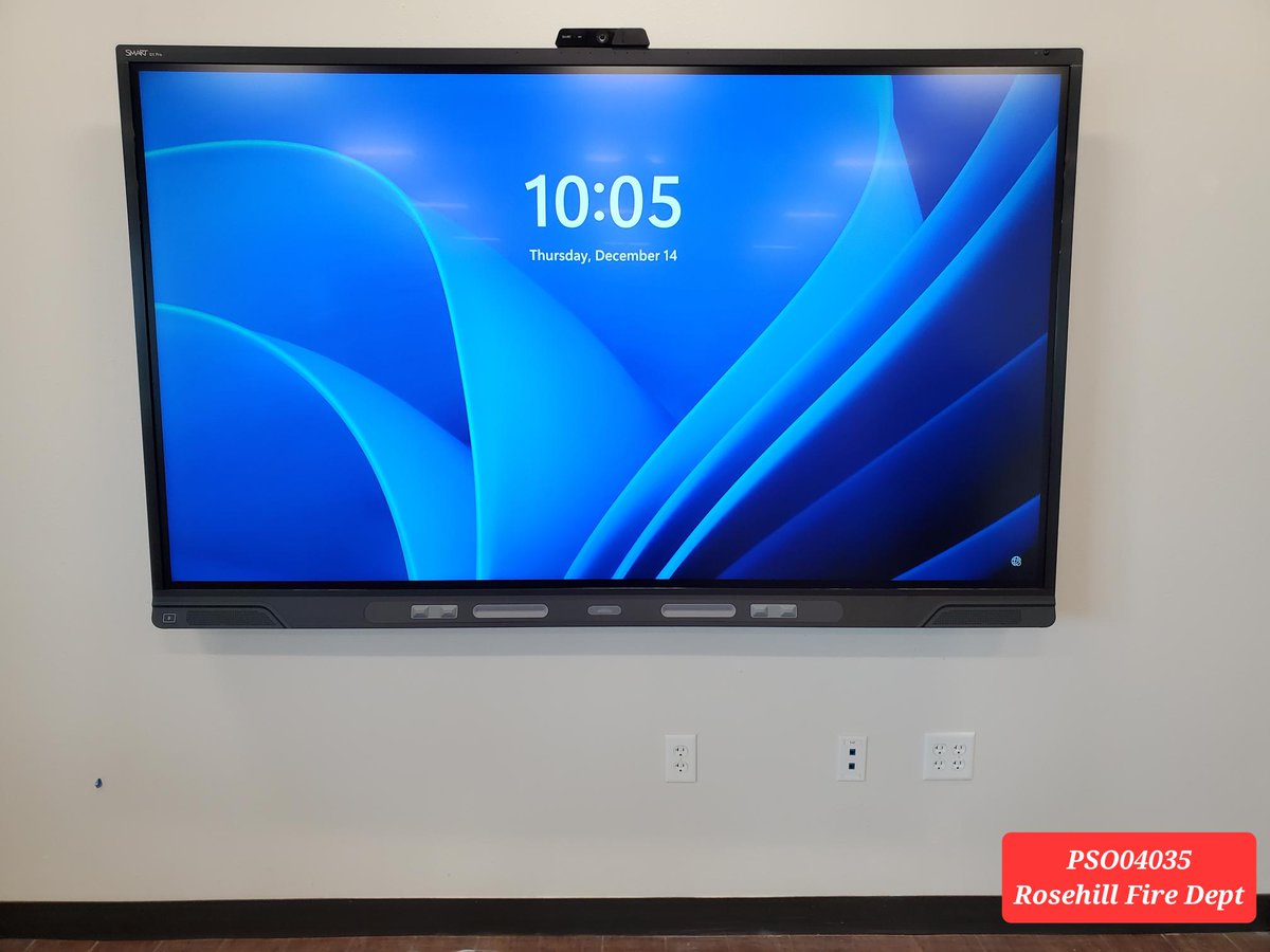George Allen (@gallen_prime) on Twitter photo The <a href="/PrimeSystemsUS/">Prime Systems</a> team did a great job installing this wall mounted 86" <a href="/SMART_Tech/">SMART Technologies</a> #interactive display for the Reosehill Fire Department!
#whitegloveservice #primesystems #trustedpartner The <a href="/PrimeSystemsUS/">Prime Systems</a> team did a great job installing this wall mounted 86" <a href="/SMART_Tech/">SMART Technologies</a> #interactive display for the Reosehill Fire Department!
#whitegloveservice #primesystems #trustedpartner