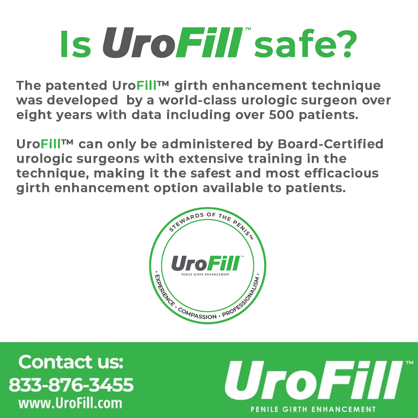UroFill's tweet photo. Don't leave your girth enhancement in the hands of amateurs! The UroFill™ technique can only be performed by board-certified urologic surgeons, ensuring the highest levels of skill and care. 

For more information, visit https://t.co/HY8cUsvy6H or call 833.876.3455. https://t.co/t5DeMILa4g