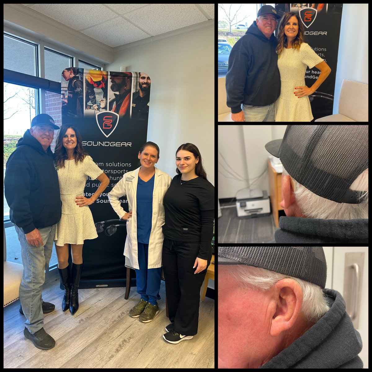 Thanks to @starkeyhearing for changing my life! Being around racecars my whole life I didn't realize the toll it took on my hearing. Stacey & the amazing Starkey team in Mooresville, fixed me up with some hearing aids. Protect your hearing now @SoundGearHear the best in the game!