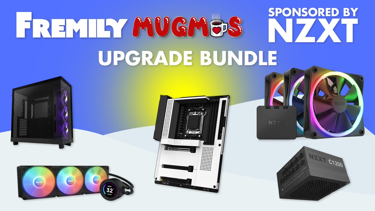 For Mugmas this year we're working with our sponsor <a href="/NZXT/">NZXT</a> and upgrading your setup 😁✨

Click here to join!! 👉 fremily.tv/nzxt-upgrade

Then come tell us how hyped you are at fremily.live 😉