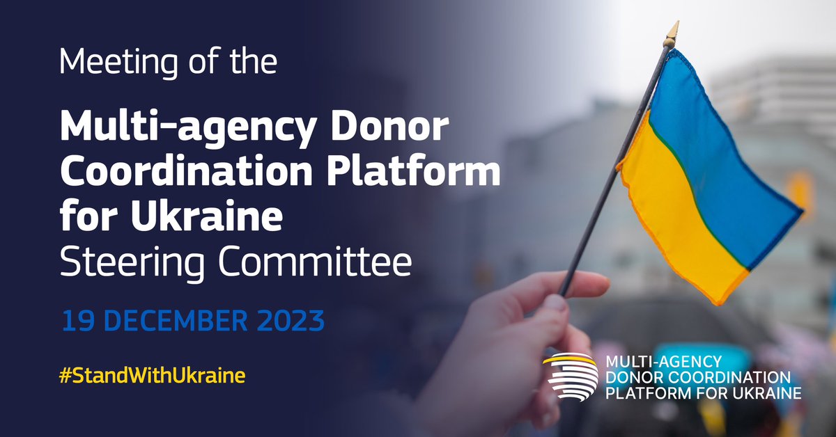 Great pleasure to co-host the 7th Steering Committee meeting of the Multi-Agency Donor Coordination Platform for #Ukraine today.

After #EUCO’s historic decision to open accession negotiations with🇺🇦, our joint work via the Platform is more important than ever! 
#StandWithUkraine