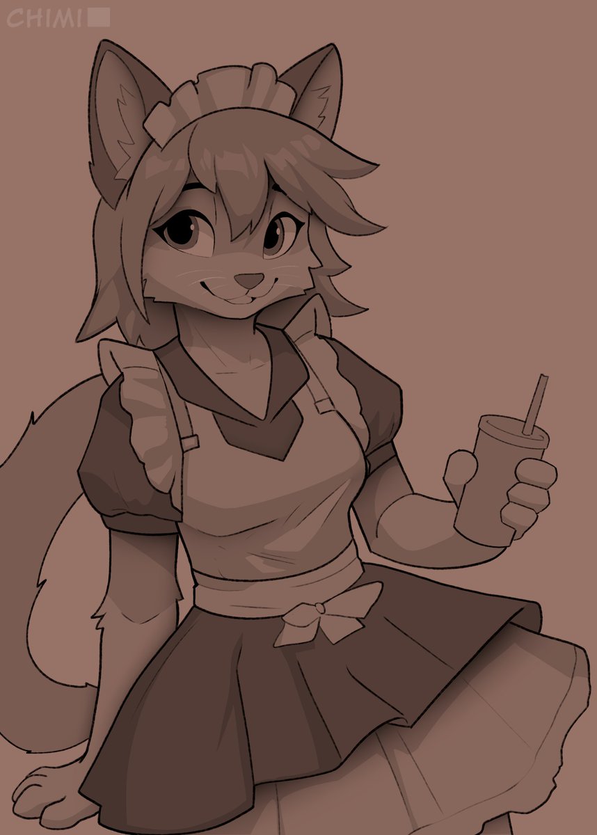 chimi_artt's tweet image. She will bring you Ice Tea
Would you accept?