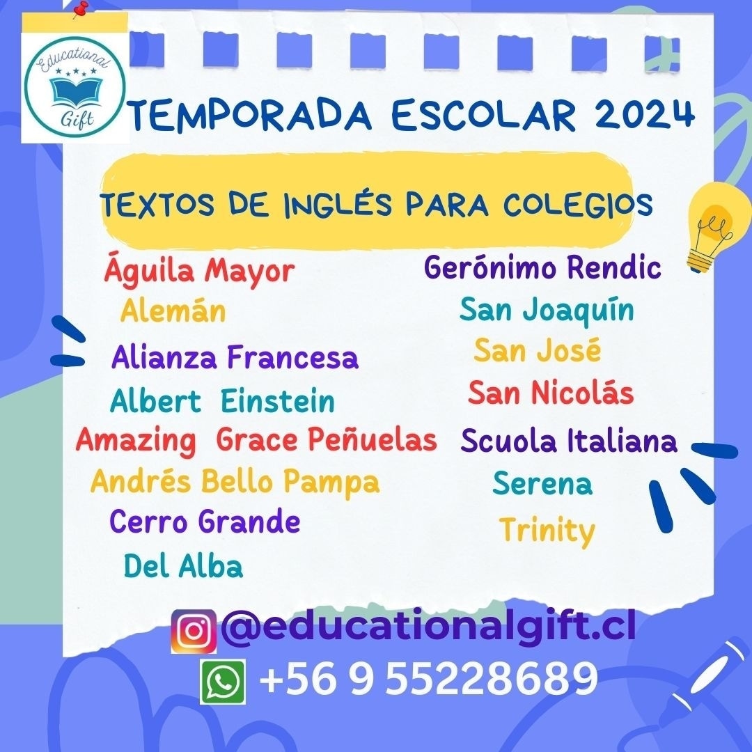 Textos escolares 2024 y material de apoyo para #INGLES!!Con entrega a domicilio en #LASERENA y #COQUIMBO
📚 🇬🇧
◇Temporada 2024 /// No hagas filas !!!!!!!!!

 #profesoresdeingles #ingles #english #englishteachers #docentes #profesores #cl #navidad