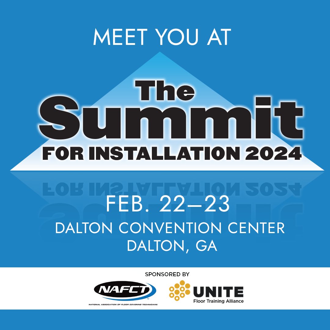 Exciting news! Read our latest press release about participating in #TheSummit2024. We're thrilled to connect with flooring professionals at this event. get ready for an incredible event featuring educational sessions, a trade show, and more. Details here: nafct.com/meet-us-at-the…