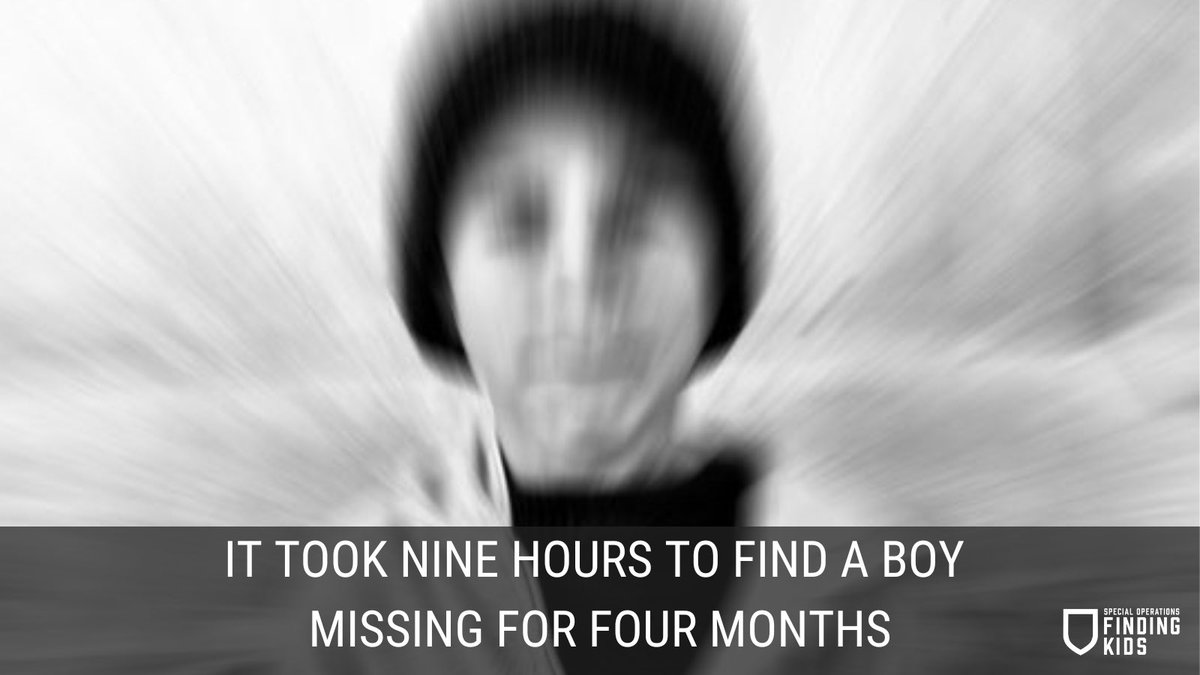 After missing for four months, read how our Finding Kids team found a missing boy in nine hours >> bit.ly/3tpfjKi.