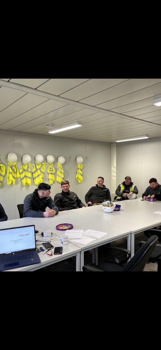 We loved meeting the team on site in Carlisle last week and carried out Policy training to over 70 of our subcontractors  #sgce #loveconstruction #civilengineering