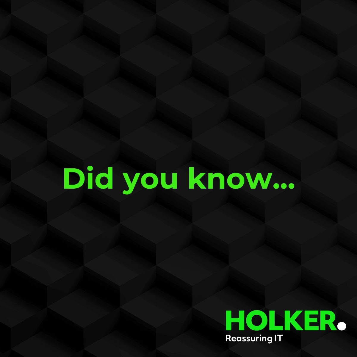 Our team is continually levelling up their skills to stay ahead of the #tech curve, ensuring that our services are nothing short of exceptional.

Ready to experience the next level of #ManagedServiceSupport? Contact Holker on 0333 305 2020.

#ITExcellence #CustomerValue 🌟