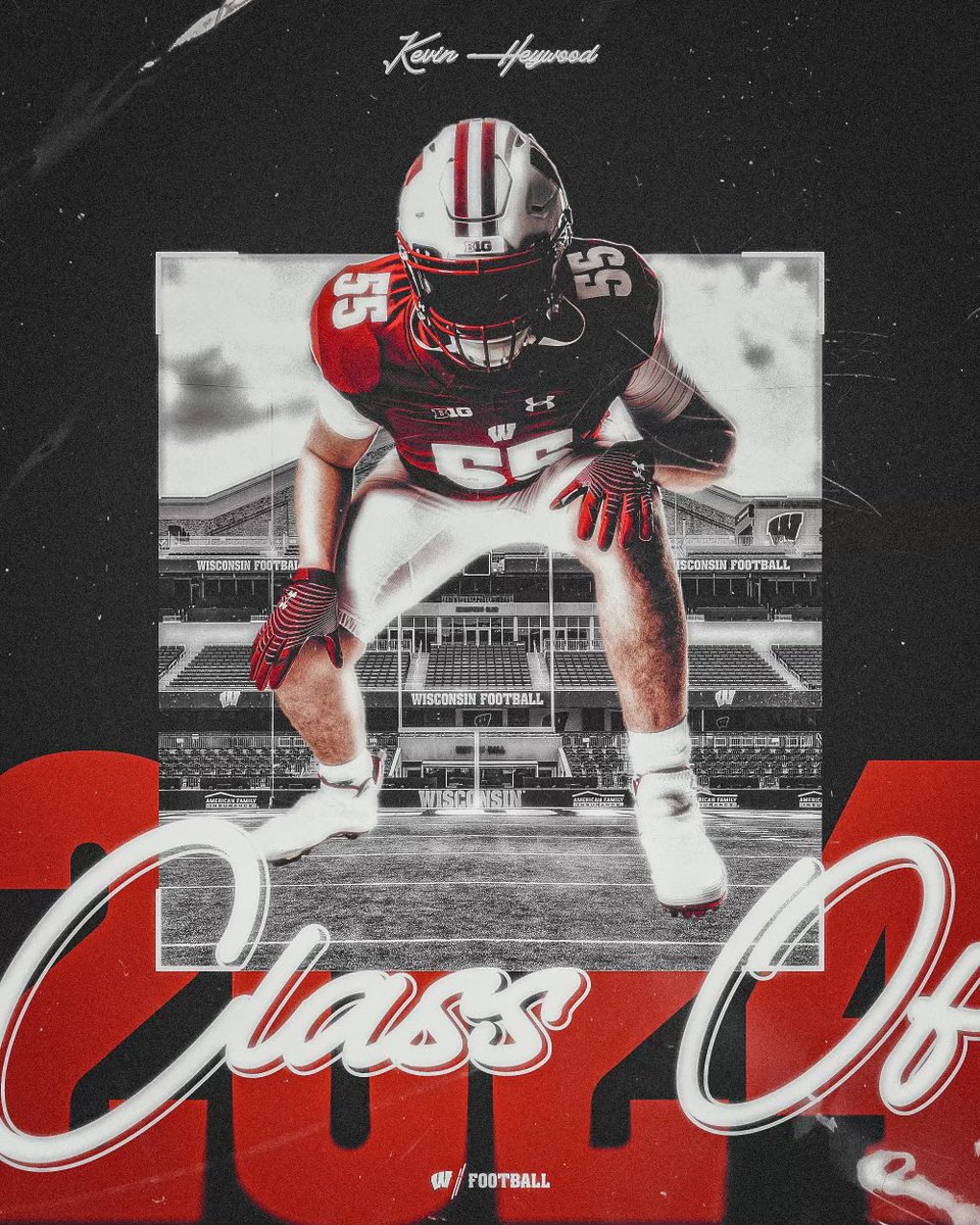 Erik N. Dougherty(Doc) (@erikndougherty) on Twitter photo Pen to paper, solidifying and validating all of Kev’s <a href="/KevHeywood52/">Kevin Heywood</a> hard work and dedication, as he signs his National Letter of Intent committing to <a href="/BadgerFootball/">Wisconsin Football</a> <a href="/WisFBRecruiting/">Wisconsin Badgers Football Recruiting</a> Wednesday at 3:15 PM at PJP <a href="/PJPHS/">Pope John Paul II High School</a> <a href="/PopeFootball/">Pope Football</a>
EVERYONE WELCOME!!!
#ONWISCONSIN🔴⚪️ Pen to paper, solidifying and validating all of Kev’s <a href="/KevHeywood52/">Kevin Heywood</a> hard work and dedication, as he signs his National Letter of Intent committing to <a href="/BadgerFootball/">Wisconsin Football</a> <a href="/WisFBRecruiting/">Wisconsin Badgers Football Recruiting</a> Wednesday at 3:15 PM at PJP <a href="/PJPHS/">Pope John Paul II High School</a> <a href="/PopeFootball/">Pope Football</a>
EVERYONE WELCOME!!!
#ONWISCONSIN🔴⚪️