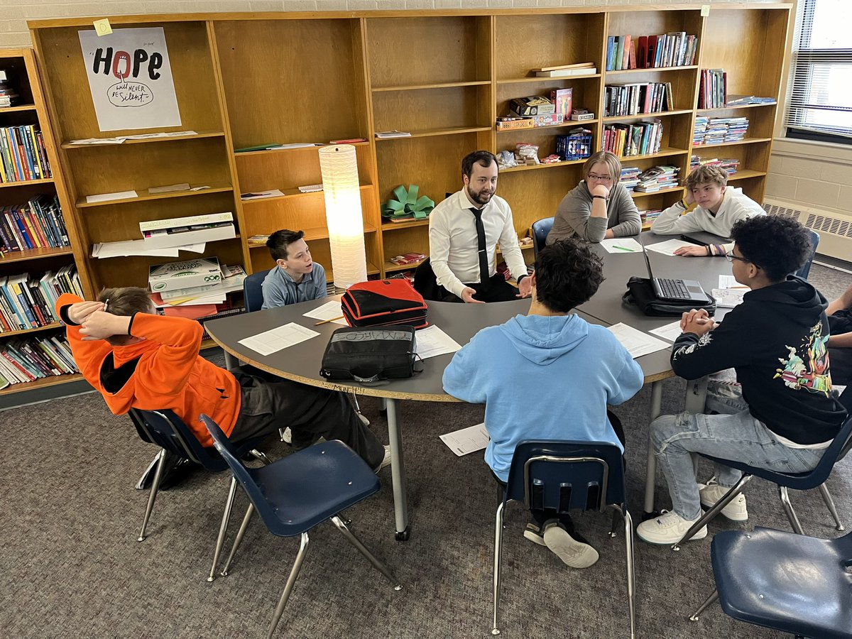 Our <a href="/vmsroyals/">Valley Middle School</a> AE8 kids are interviewing for the AE9 class in high school tomorrow morning! Today, we practiced. Students got to interview their teacher and also sharpen their interview skills.