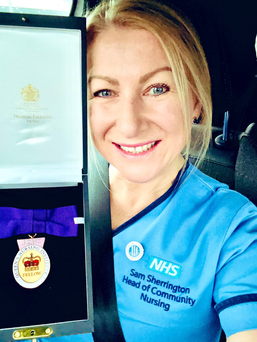 A few weeks ago, I was thrilled to receive a fellowship of @TheQNI This beautiful fellowship is testament to the incredible community nurses & teams that I have worked alongside nationally, regionally & locally. Community nursing is at my core, & I thank people, families &…