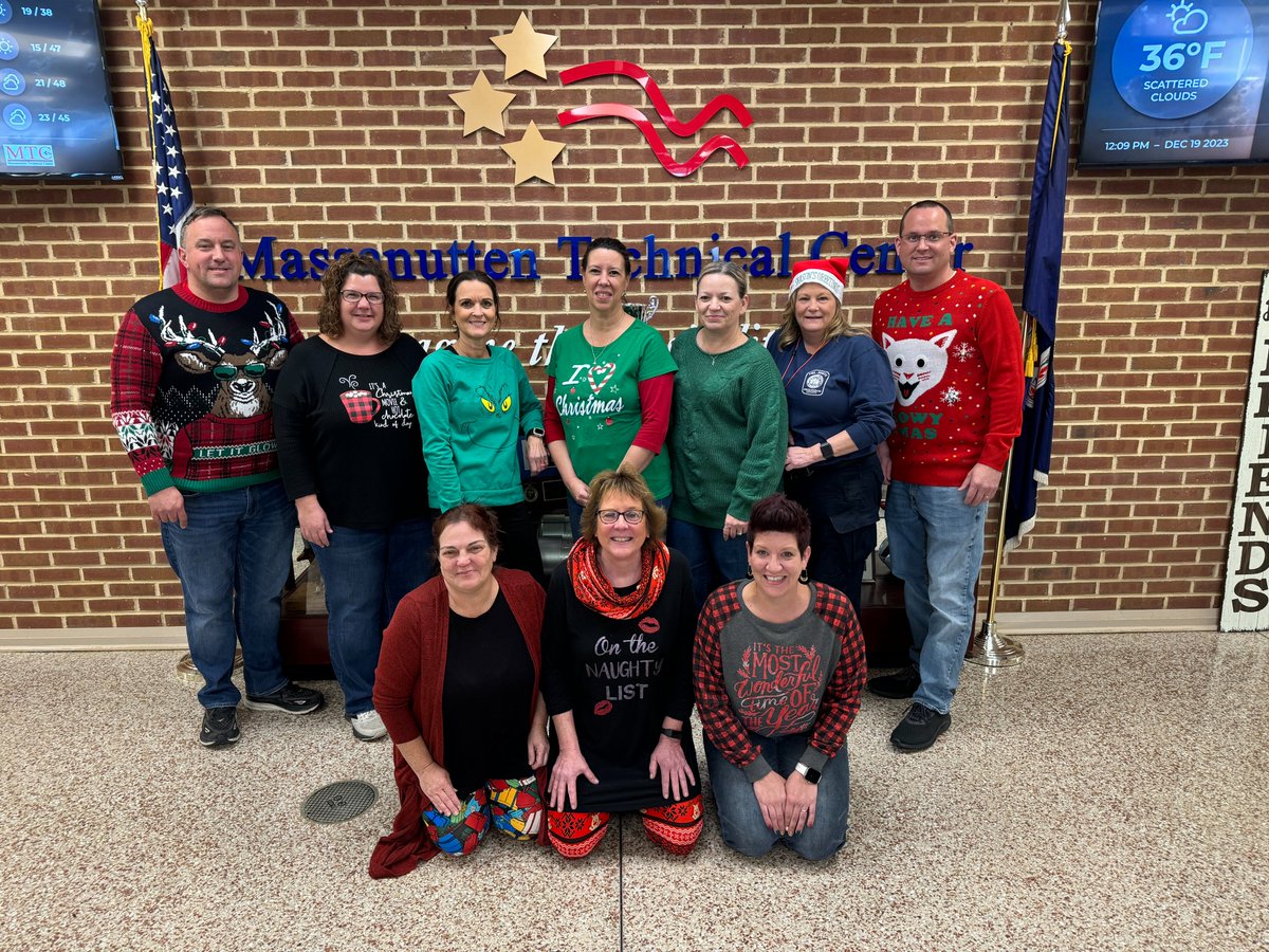 Merry Christmas and Happy Holidays from our MTC Family to yours! Have a safe and fun holiday break and we will see everyone back on January 2nd! #happyholidays #mtcfamily #UglySweaterDay