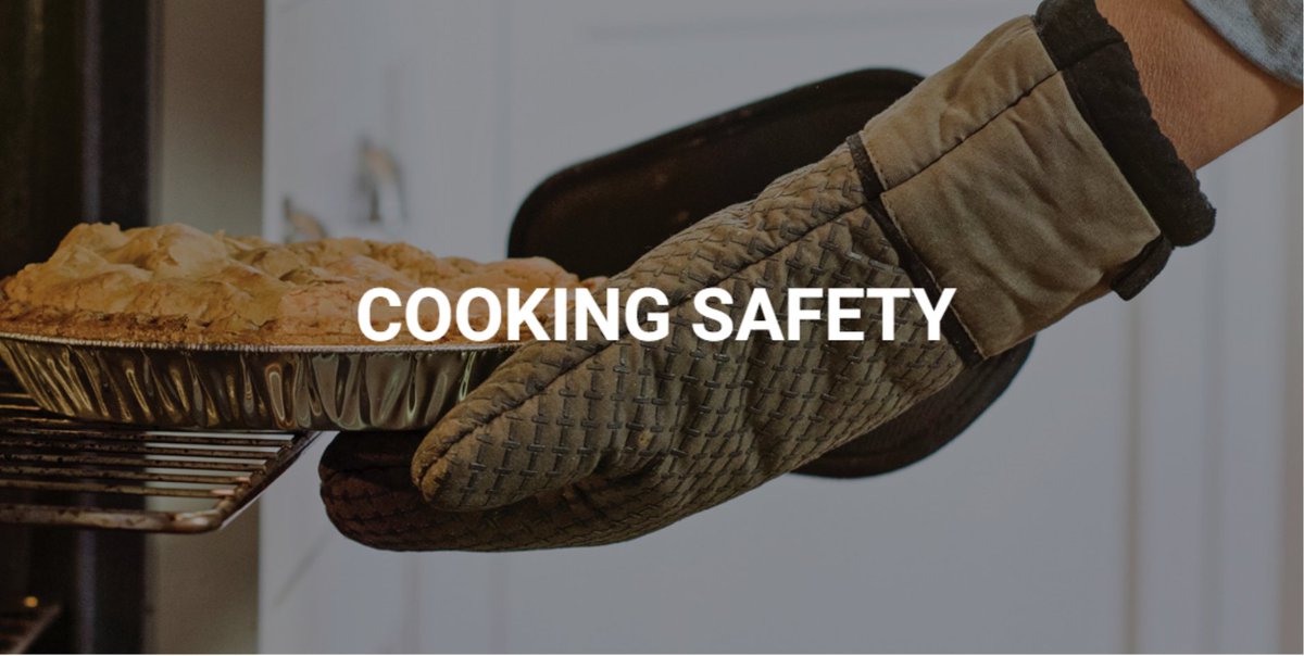 According to the @NFPA, cooking is the leading cause of reported home fires and home fire injuries and the second leading cause of home fire deaths. Stay safe during the holidays with a few simple cooking safety tips: nfpa.org/en/Education-a…