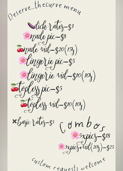 New and improved price list😋 https://t.co/Ht6CXslIeq<a href="/tag/of"class="tags"><span>#of</span></a><a href="/tag/nsfw"class="tags"><span>#nsfw</span></a><a href="/tag/selling"class="tags"><span>#selling</span></a>