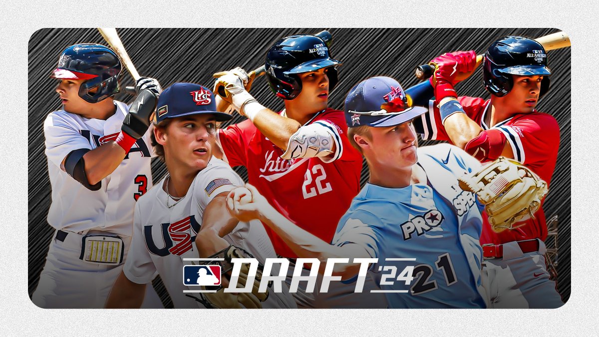 Here's @JonathanMayo's team of the top high school Draft prospects in the 2024 class: atmlb.com/3tqESL6