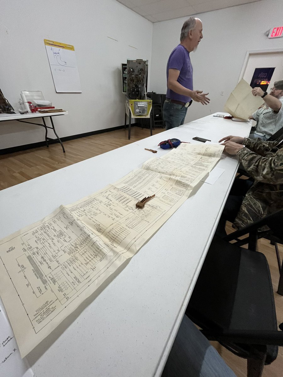 AlexKnightBooks's tweet image. Taking a class on pinball maintenance and repair and 1. it’s awesome. 2. scratches an itch my liberal arts education never has 3. is the first time I’ve been in a classroom in years and that feels weird. 

Big shout out to @TGPHouston for putting it on!