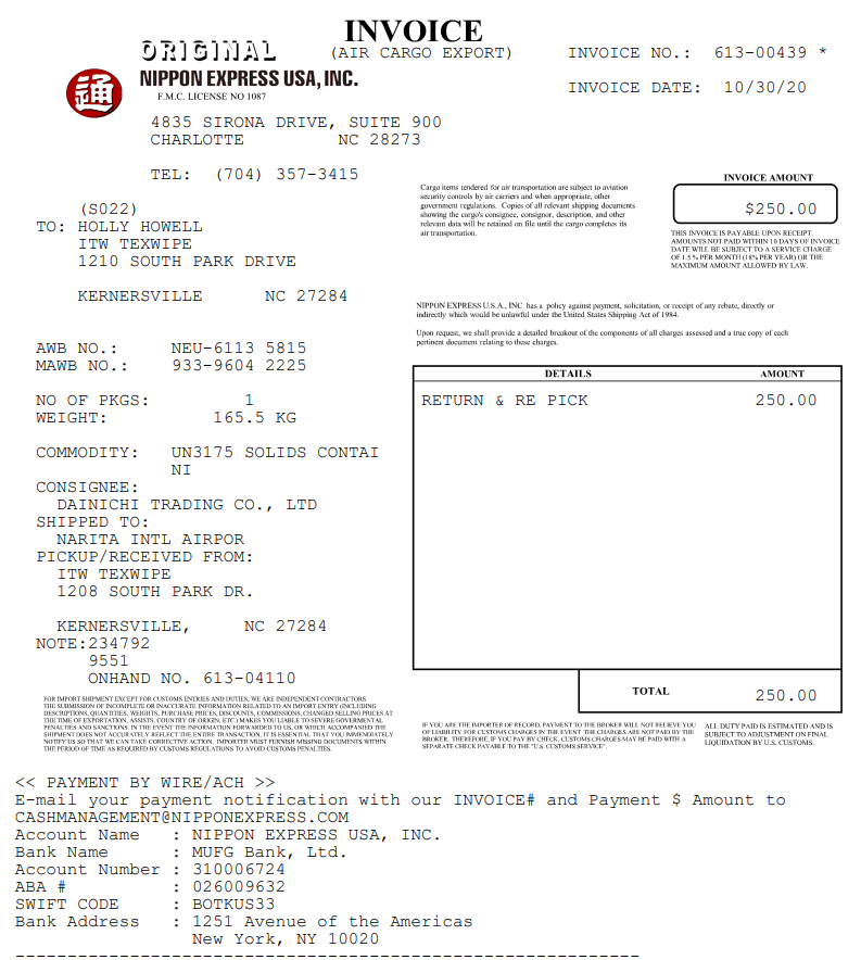 BlackByteBlog's tweet image. #BB #BLACKBYTE #TEXWIPE

The Texwipe 

Founded in 1964, Texwipe is a company that specializes in manufacturing cleanroom products.  The company is headquartered in Kernersville, North Carolina.  

texwipe.com