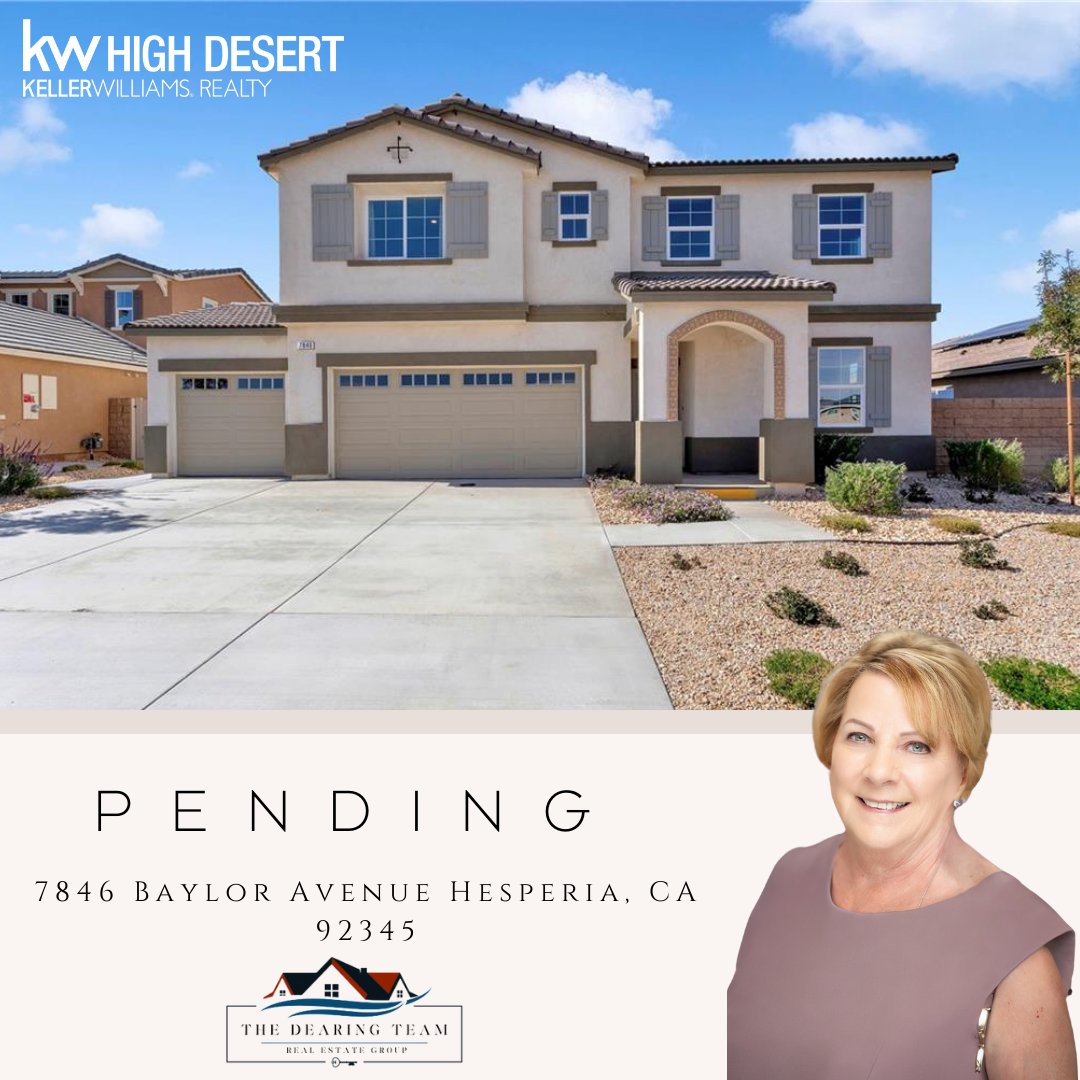 🎉 Two PENDING sales in the bag!

Sue Dearing
Broker Associate
📲760-403-6593
📩suedearing.kw@gmail.com
Lic 00578919/01904376

#pendinglistings #realtorlife #realestate #pendingsale #homebuying #homeselling #dreamhome #propertypending #happyclients #househunting