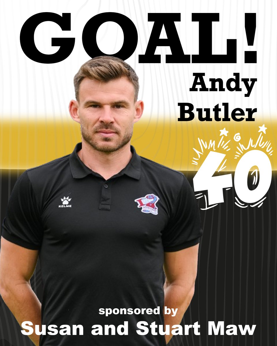 SUFCOfficial's tweet photo. ⌚️ 45’ At the ripe old age of 40 years old, on his third debut for the Iron, he’s only gone and scored!

(GAINSBOROUGH 1-3 IRON)

#UTI #IRON https://t.co/TL2oVYegZc