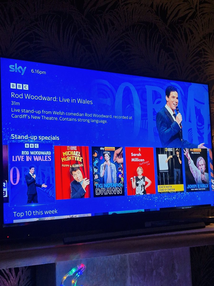 If anyone missed this earlier in the year, delighted to say we made the list of stand-up specials on Sky. Stick it on when you’re trying to get rid of the relatives over Christmas! Have a great one folks!