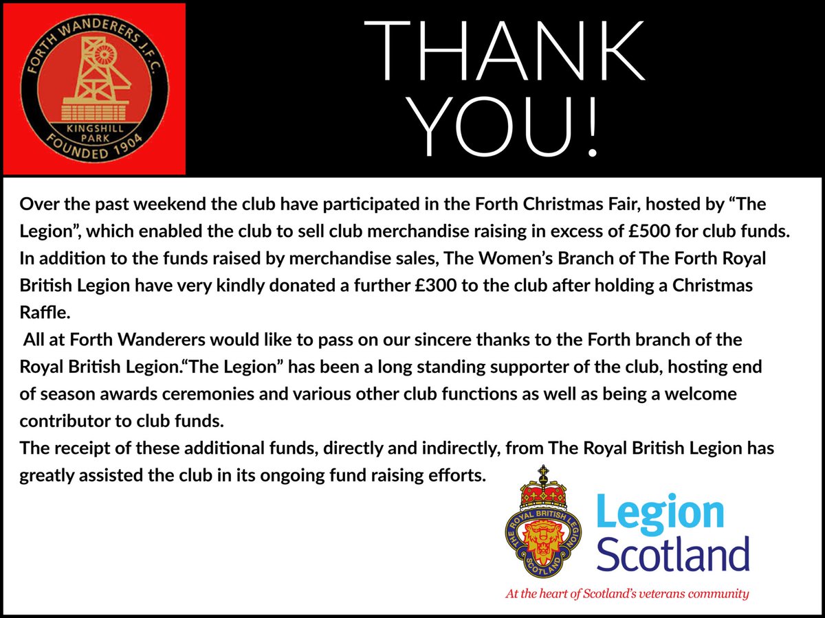 Forth Wanderers FC (@forthwanderers) on Twitter photo 
