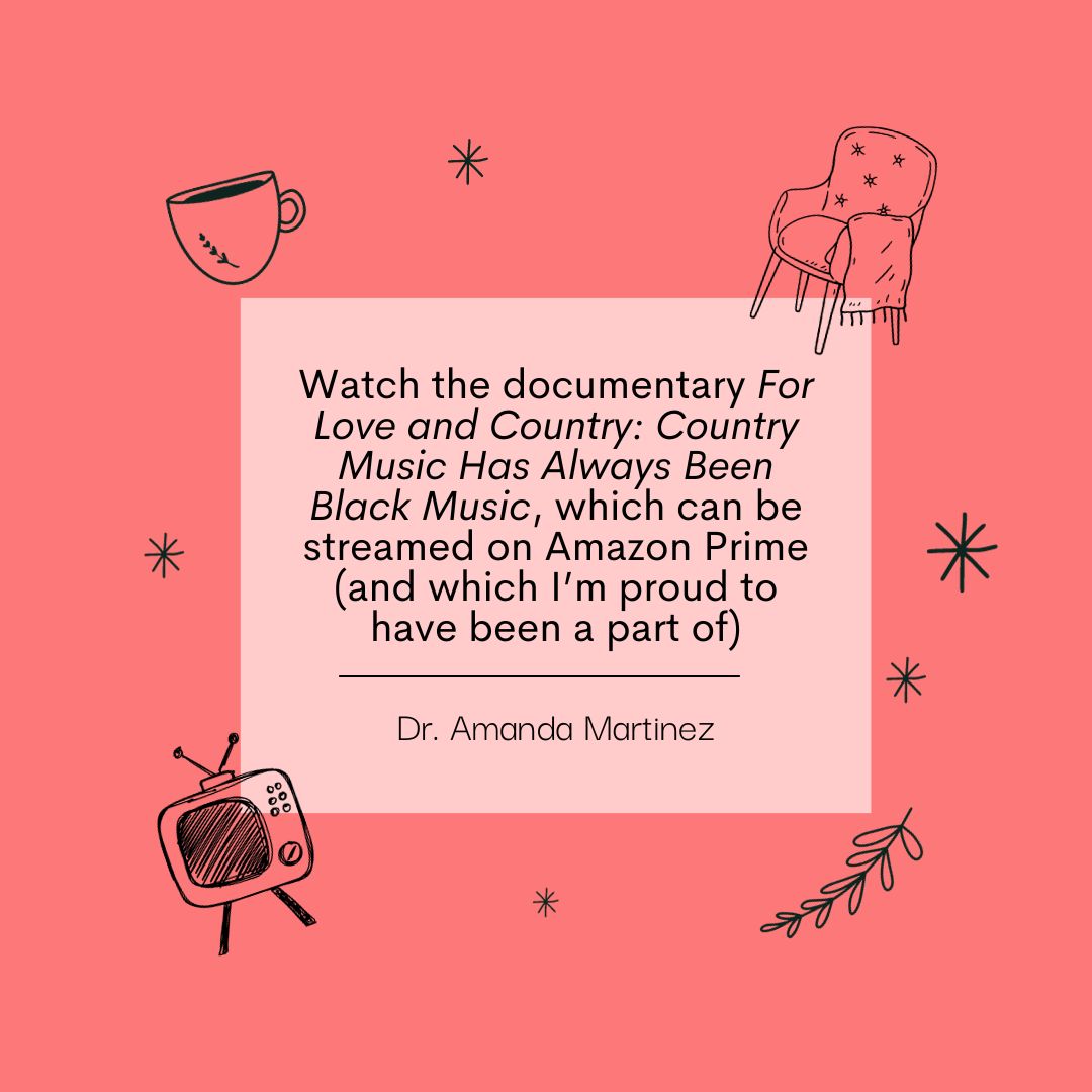 12 Days of AMST/FOLK Cheer, Day 8: Today we have another great viewing option for your holiday break,  recommended by postdoctoral fellow Dr. Amanda Martinez!
