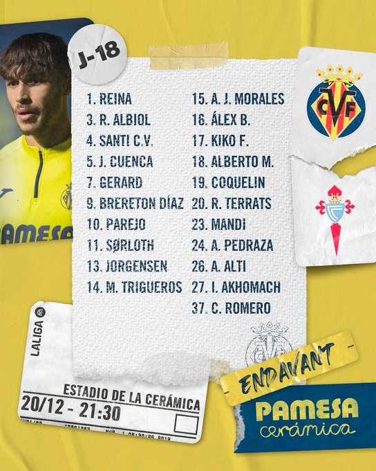 2023-2024 | 18º Jornada | Villarreal CF  3-2  R.C. Celta - Página 3 GBvQuzQXUAAuzEU?format=jpg&name=small