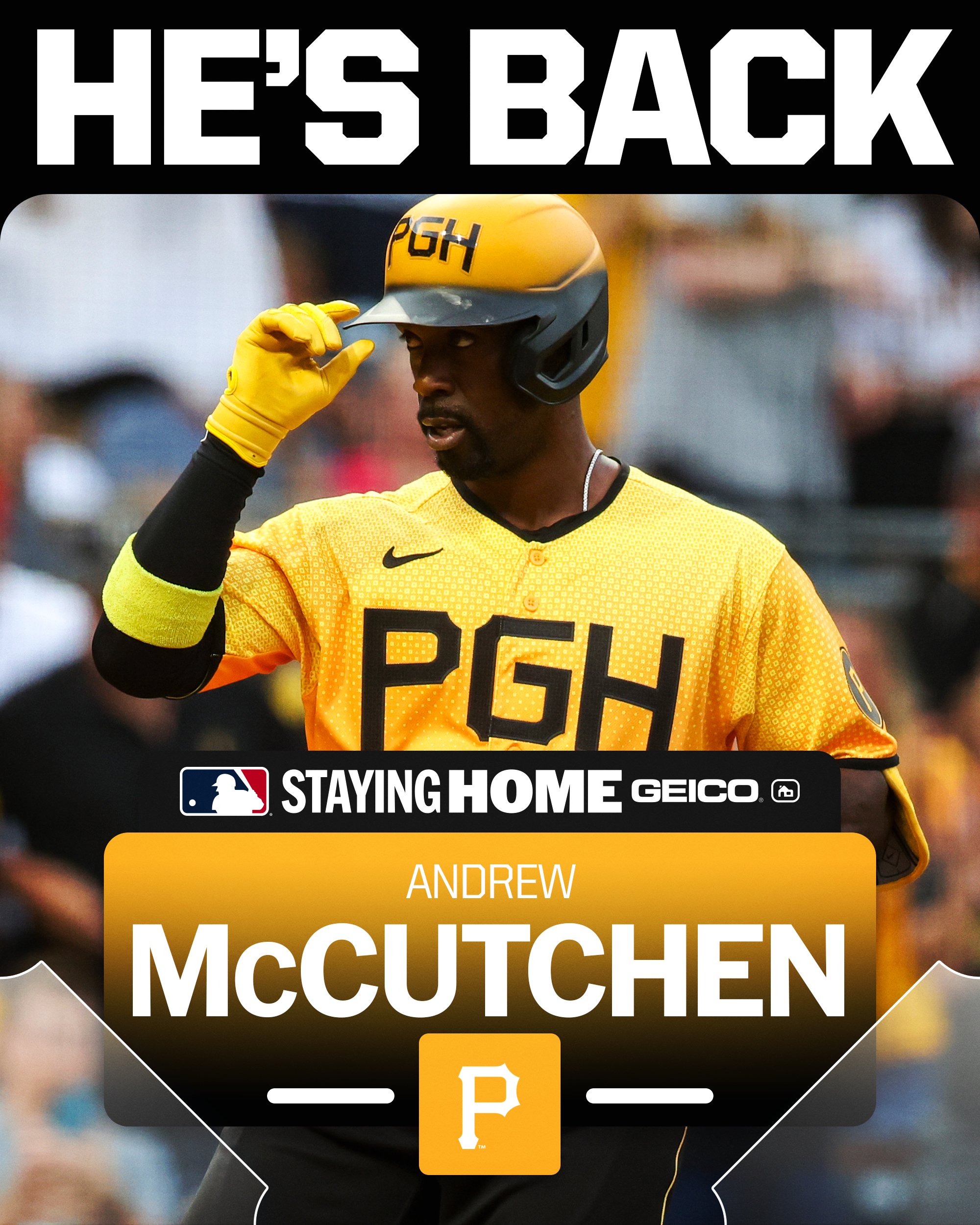 Andrew mccutchen yellow jersey deals