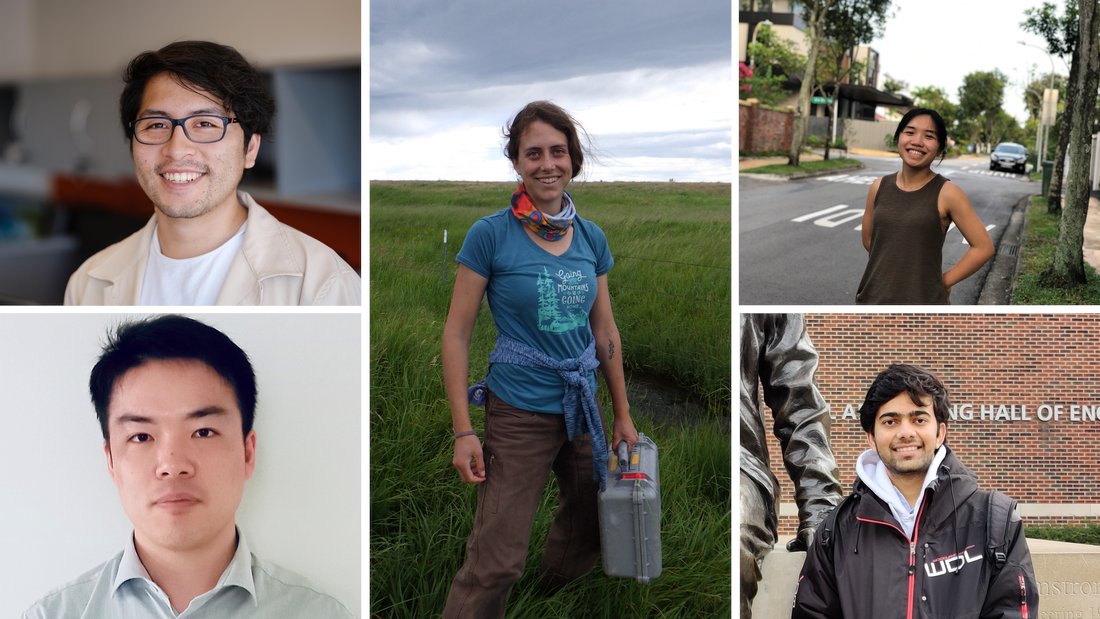 🥳Congratulations to our 5 #TinyGrants awardees selected out of 50 applicants: @CM_PDavid, @KentaKoyanagi, @cm_mayernik, Xiating Chen, @KushPaliwal1, receiving a $300 award each.🥳 Thank you to @Hydrology_AGU for providing the funding to support our early-career ecohydrologists!