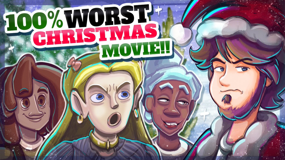 PeanutButterGmr's tweet photo. Our daughter came a month early, but I still managed to finish this year's Christmas video! 💪🎅

Forget what I said about The Christmas Tree. I was wrong. I'm sorry. *THIS* is the *REAL* worst Christmas movie ever made. (And it's not even close.) https://t.co/arA7f6okSh