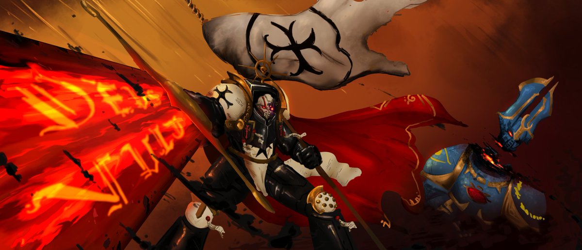 KnightWalrus's tweet image. Abhor the witch destroy the witch 

#warhammer40k #WarhammerArt