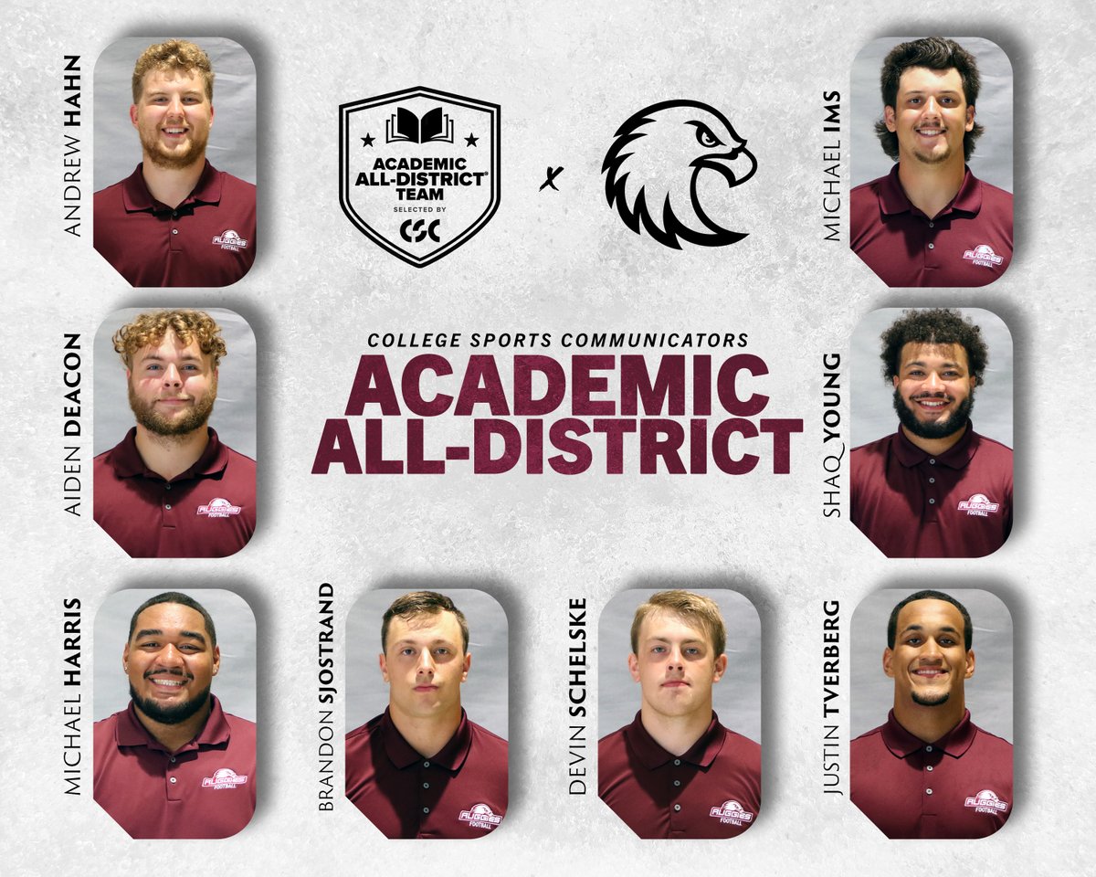 Congrats to these 8⃣ Auggies for being named to the CSC Academic All-District Team! #WinFromWithin