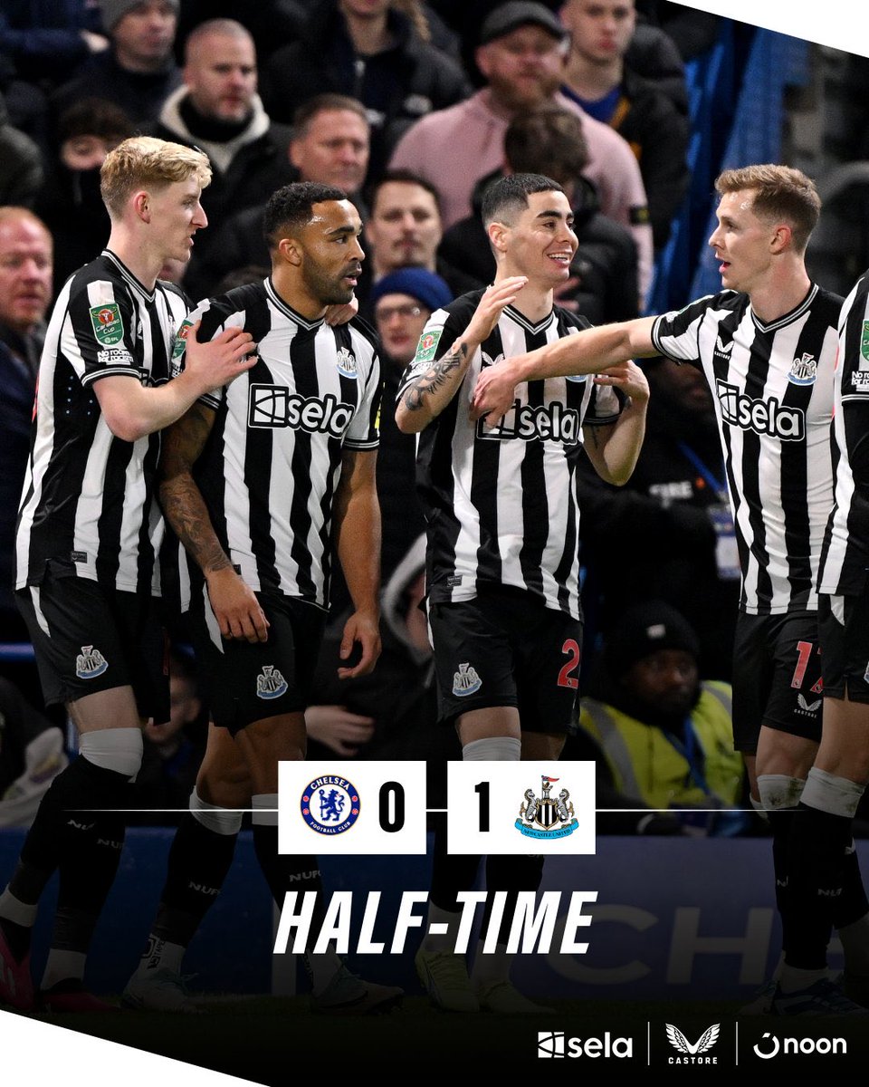 İlk Yarı Sonucu | Chelsea 0-1 Newcastle United #NUFC