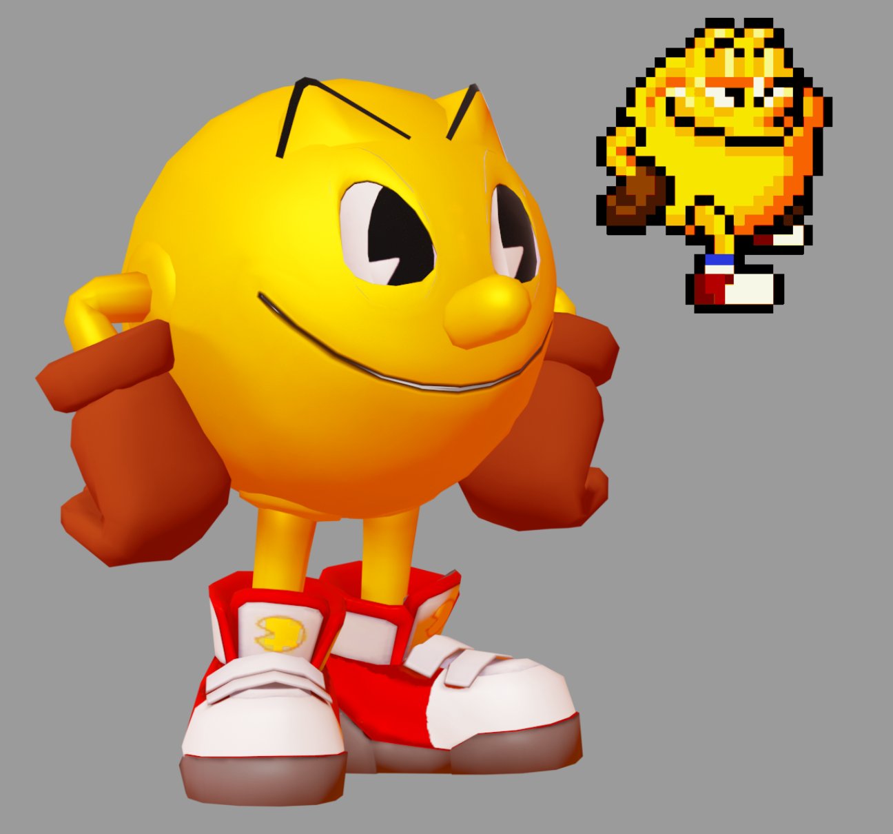 Pacman 2024 party 3d
