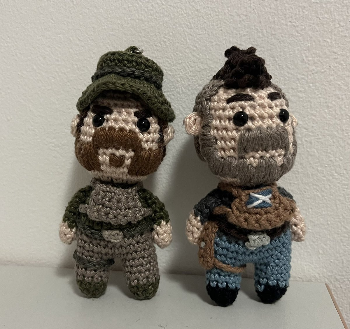 FoxTheRedCat's tweet image. Pocket Soap 🧼 💥
The keychain army is growing🫡🤩
#MW3 #CallofDuty #soapmactavish #soapmw2 #MW2 #crochet