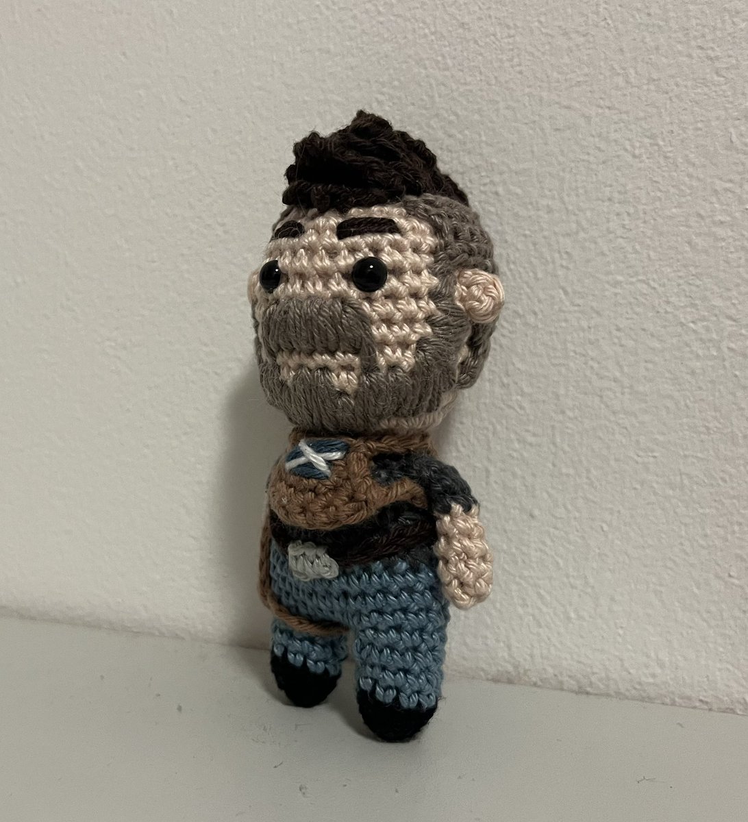 FoxTheRedCat's tweet image. Pocket Soap 🧼 💥
The keychain army is growing🫡🤩
#MW3 #CallofDuty #soapmactavish #soapmw2 #MW2 #crochet