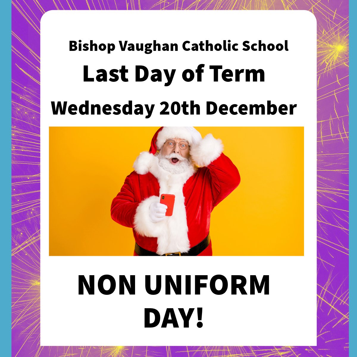 🌲 Last day of term tomorrow! We are having a non-uniform day to celebrate. Christmas jumpers and hats are encouraged! 🌲