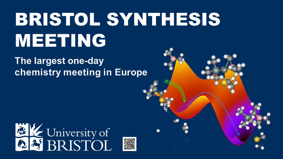 Bristol Synthesis Meeting is back this coming spring (April 09, 2024)! Witness engaging and insightful chemistry discussions by our esteemed guests: @francesarnold Martin Burke @GouverneurGroup @TehshikYoon @ProfKimoonKim For more details visit our webpage:
