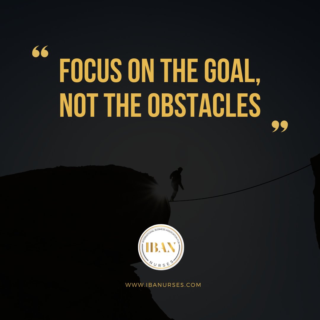 Keep your eyes on the prize, not on the challenges.

Your journey toward success will be full of ups and downs.
And that's normal!

#focusonthegoal #nurseentrepreneur #nurseinbusiness #tuesdaymotivation #eyesontheprize