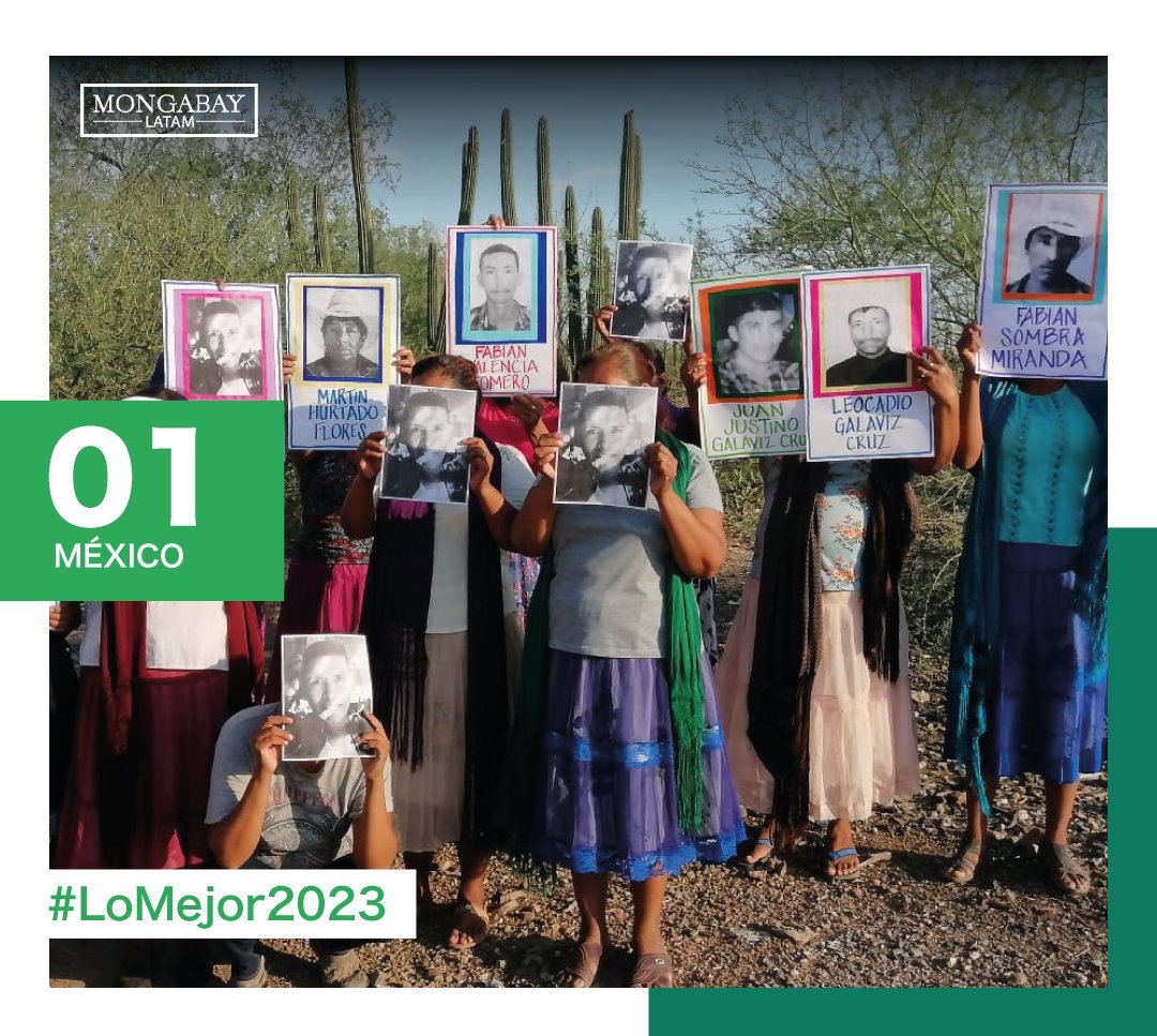 En la investigación #DefensoresDesaparecidos, @MongabayLatam, @quintoelab y @DesaparecerEnMx, documentaron que al menos 93 personas defensoras del ambiente y el territorio han sido víctimas de desaparición en México desde diciembre de 2006.