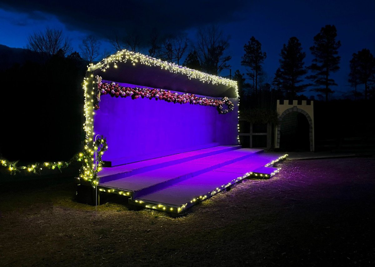 This year, the Miracle of Christmas will feature new lights and a reconstructed stage and set! The fire in June destroyed the nativity production lights, backdrops, and stage. Shoutout to our team who has worked to rebuild what was lost. Event info: metrorichmondzoo.com/moc/