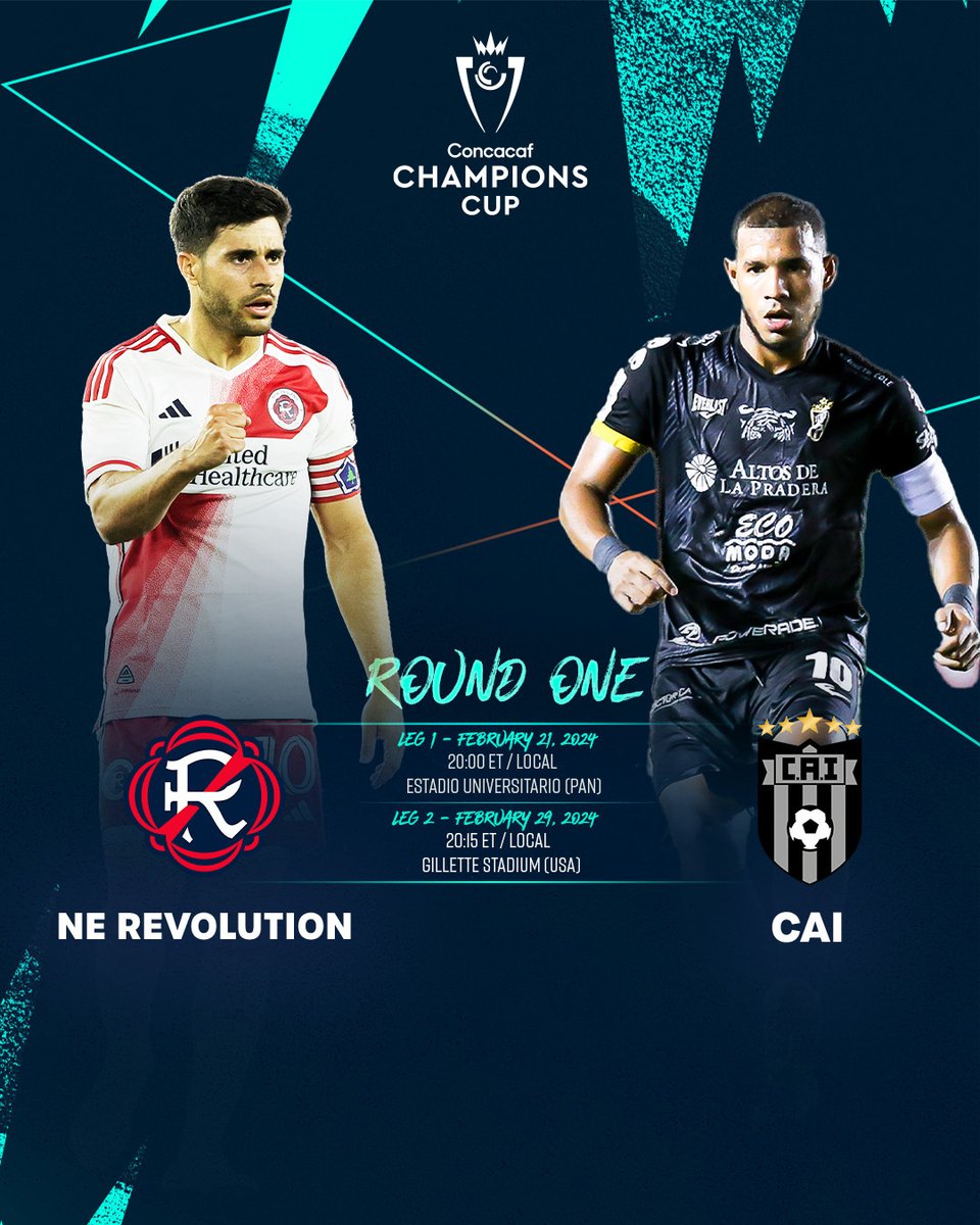 🇺🇸 <a href="/NERevolution/">New England Revolution</a> or <a href="/CAIPanama/">Club Atlético Independiente</a> 🇵🇦 ? 🤔 

Only one will move on to the Round of 16