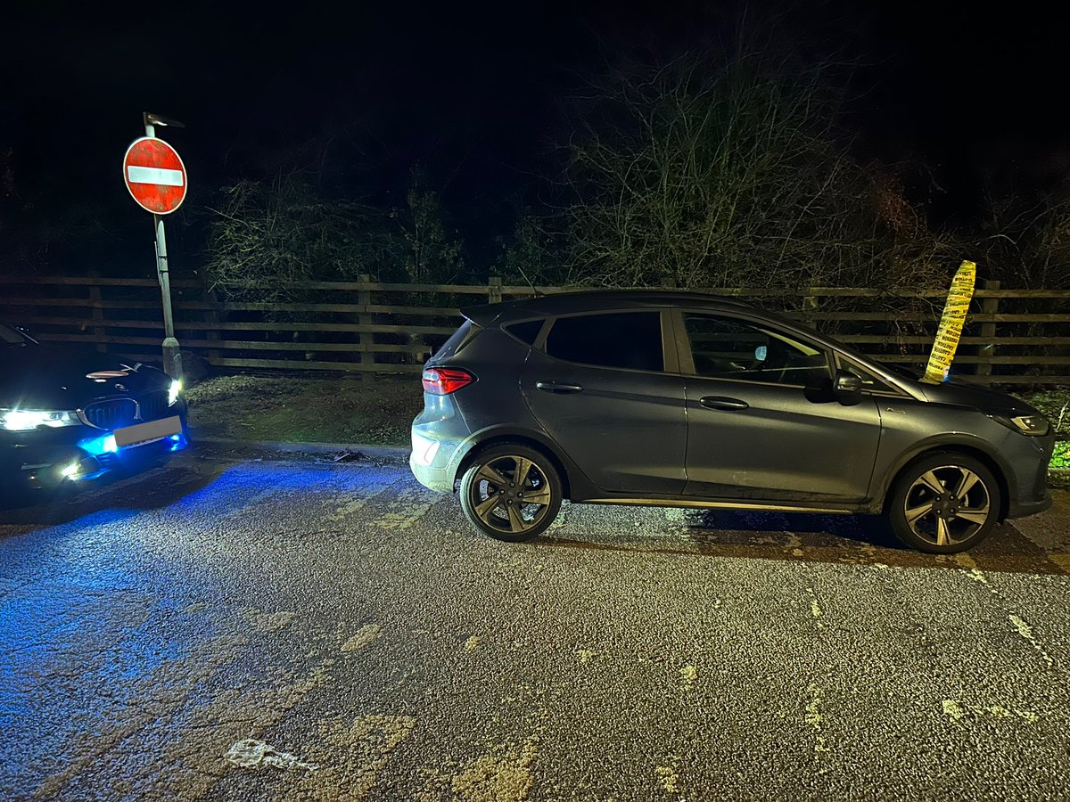 This fiesta was reported stolen and sighted by officers on the M11 entering #Essex before being stopped on the #A120 at #GreatDunmow
Driver tested positive for cocaine and was arrested.  Vehicle seized.  #OpLimit