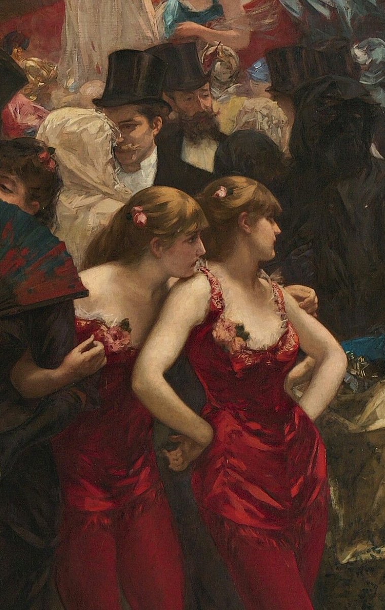 Charles Hermans, The Masked Ball, 1880