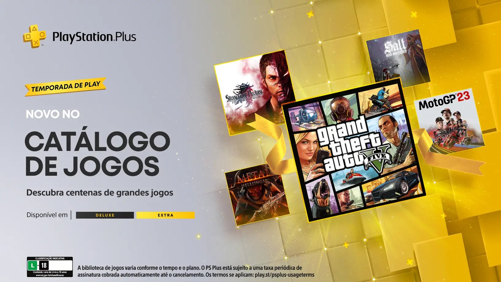 Jogos gratuitos para PlayStation Plus em abril de 2023