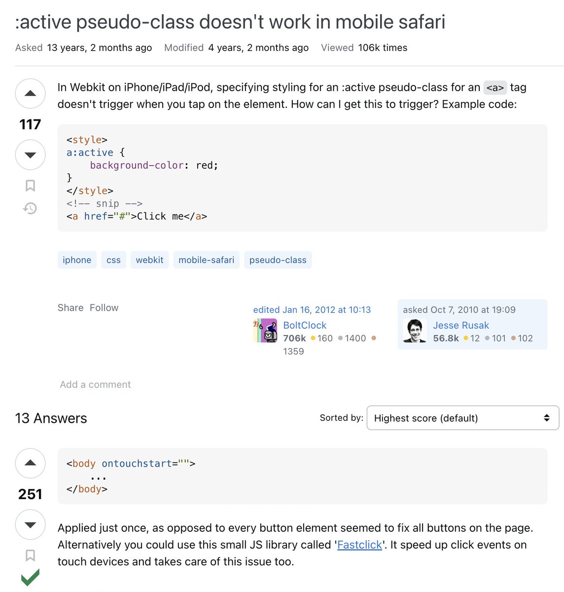 adamwathan's tweet image. Insane things about the web I am somehow only learning today.